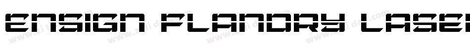 Ensign Flandry Laser字体转换